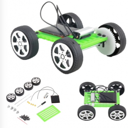 Solar powered toy - car do-it-yourself - kit
