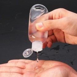 Nachfüllbare Flasche - Minibehälter - mit Haken - Händedesinfektionsmittel / Seifenspender - 30ml / 50ml