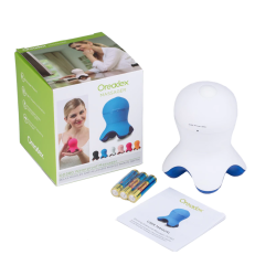Mini professional massager - relaxation - pain relief - with LED - octopus shapeMassage