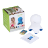 Professionelles Mini-Massagegerät - Entspannung - Schmerzlinderung - mit LED - Tintenfischform