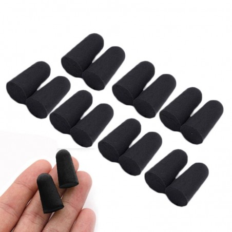 Sponge earplugs - anti-noise - sleeping - travel - with boxSleeping