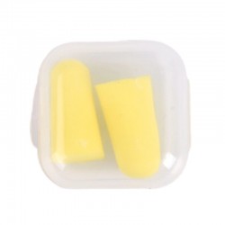 Sponge earplugs - anti-noise - sleeping - travel - with boxSleeping