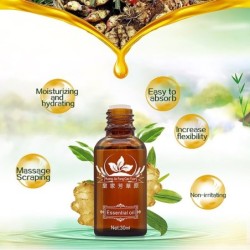Essential ginger oil - lymphatic drainage - massage - anti-aging serum - face / body care - 30 mlSkin