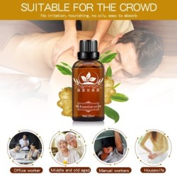 Essential ginger oil - lymphatic drainage - massage - anti-aging serum - face / body care - 30 mlSkin