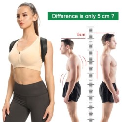 Adjustable posture correction belt - for back - shoulders - spineMassage