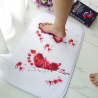 Soft bathroom mat - non-slip - bloody footprintBathroom & Toilet