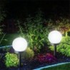 Garten Solarleuchte – Erdstab – runde Kugel – LED – wasserdicht – 4 Stück