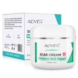 Scar removal cream - stretch marks - acne marks - face / body treatment - 50 mlSkin