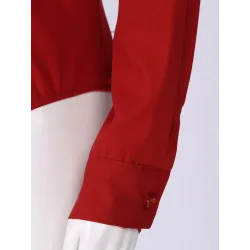 Elegante Bodys - Langarmbluse - mit Knöpfen