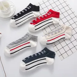 Lustige Kindersocken - Schnürsenkel bedruckt - Baumwolle