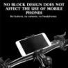 Universal phone holder - for bike / motorcycle handlebar - anti-slip - clip - rotatable - aluminum alloyHolders