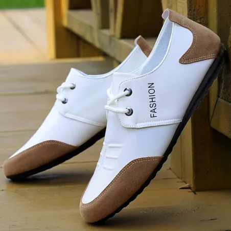 Modische Herrenschuhe - Loafer - rutschfest - echtes Leder