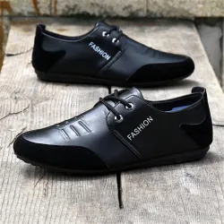 Modische Herrenschuhe - Loafer - rutschfest - echtes Leder