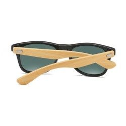 Klassische Retro-Sonnenbrille - Bambusholz - UV400 - Unisex