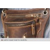 Trendy shoulder / waist small bag - genuine leather - bull head shapedBags