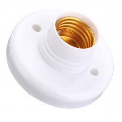 E27-Lampenfassung - runde Kunststofffassung