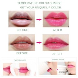 Gelee-Lippenstift - Lipgloss - 99 % Aloe Vera - Farbwechsel bei Temperatur