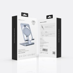 15W - kabelloses Schnellladegerät - Ständer - faltbarer Telefonhalter - für iPhone - Samsung - Huawei - Xiaomi