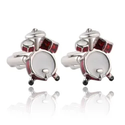 Music drum - cufflinksCufflinks