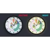 Modern wall clock - sound activated - LED - periodic table of chemical elementsClocks