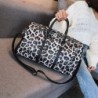 Modische Reisetasche - großes Fassungsvermögen - Leopardenmuster