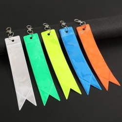 Reflective keychain - high-gloss - colorful stripKeyrings