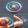 Hand Fidget Spinner - Anti-Stress-Spielzeug aus Metall - goldener Schnatz - Engelsflügel