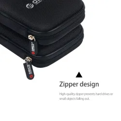 2.5 inch HDD protective storage bag - with zipperHDD case