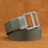 Tactical canvas belt - double buckleBelts