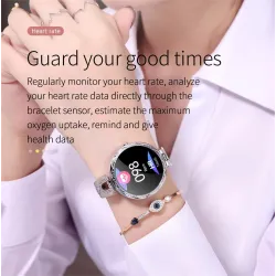 Modische Smart Watch AK15 - Herzfrequenz - Fitness Tracker - Wasserdicht - Bluetooth - Android - IOS