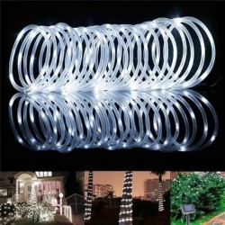 Solarbetriebene LED-Kette – Girlande – Außenbeleuchtung – wasserdicht – 7 m – 12 m