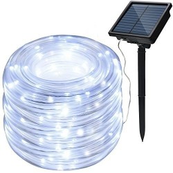 Solarbetriebene LED-Kette – Girlande – Außenbeleuchtung – wasserdicht – 7 m – 12 m