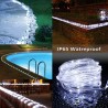 Solarbetriebene LED-Kette – Girlande – Außenbeleuchtung – wasserdicht – 7 m – 12 m