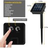Solarbetriebene LED-Kette – Girlande – Außenbeleuchtung – wasserdicht – 7 m – 12 m