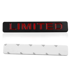 LIMITED - Metallemblem - Plakette - Autoaufkleber