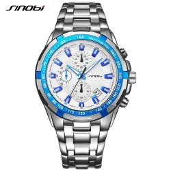 SINOBI – Sportuhr für Herren – Quarz – Chronograph – wasserdicht
