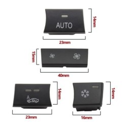 Car dashboard buttons - air conditioning - ventilation control - AC button - for BMW 1 3 X1 X3Interior parts