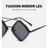 Geometric sunglasses - steampunk style - metal hollow-out frame - UV400 - unisexSunglasses