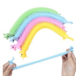 Weiches Einhorn - elastischer Gummi - Zugseil - Spielzeug