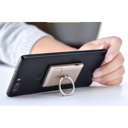 Universelle 2-in-1-Handyhalterung – mit Feuerzeug – verstellbarer Ring – Aufladen über USB