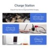 ORICO - USB-Ladegerät mit 10 Anschlüssen - Dockingstation - mit Halterung - 120W 5V2.4A*10