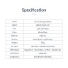 ORICO - USB-Ladegerät mit 10 Anschlüssen - Dockingstation - mit Halterung - 120W 5V2.4A*10