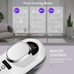 Electric window cleaner - vacuum robot - with remote controlRobot vacuum cleaner