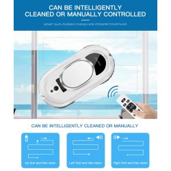 Electric window cleaner - vacuum robot - with remote controlRobot vacuum cleaner