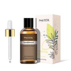 Naturreines ätherisches Öl - Aromaöl - Sandelholz - Weihrauch - Muskatellersalbei - Lavendel - Eukalyptus - Jasmin - 10ml - 100m