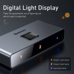 Baseus - 4K HD Switch - HDMI-kompatibler Adapter