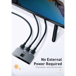 Baseus - 4K HD Switch - HDMI-kompatibler Adapter