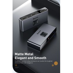 Baseus - 4K HD switch - HDMI-compatible adapterHDMI switchers