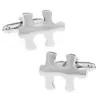 Puzzle shaped cufflinksCufflinks