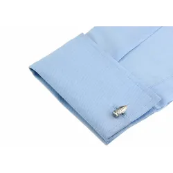 Pen nib silver cufflinksCufflinks
